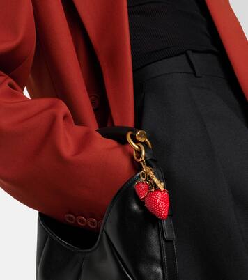 Cassandre Strawberry bag charm | Saint Laurent