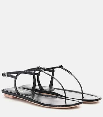 Sandalen aus Leder | Prada