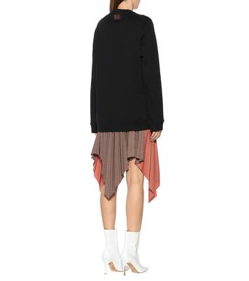 Felpa in cotone con stampa | Raf Simons