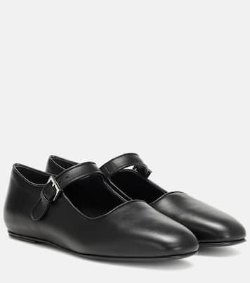 Ava leather ballet flats | The Row