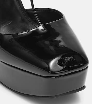 Pumps in vernice con zeppa | Prada