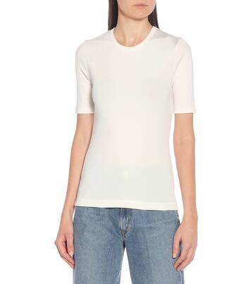 T-shirt The Rib in jersey stretch | Goldsign