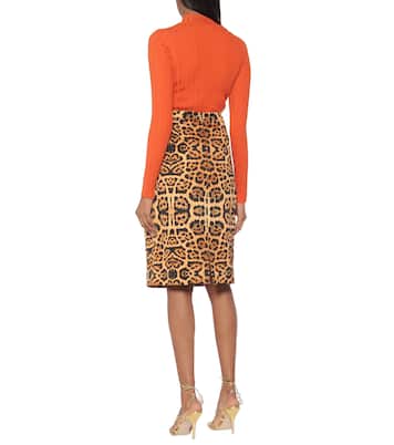 Bedruckter Midirock | Dries Van Noten