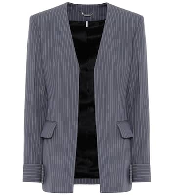 Striped virgin wool blazer | Chloé