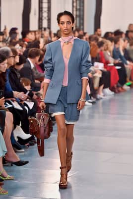 Striped virgin wool blazer | Chloé