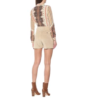 Shorts a costine in velluto | Etro
