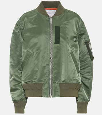 Nylon bomber jacket | Sacai