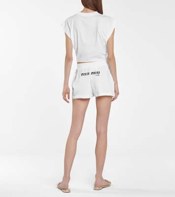 Short en coton | Miu Miu