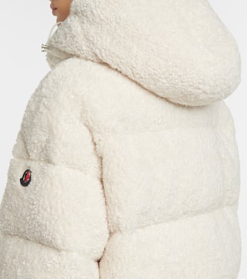 Hainardia faux fur down coat | Moncler