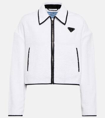 Veste raccourcie en coton | Prada