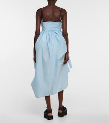 Vestido midi Fumie asimétrico | Cecilie Bahnsen
