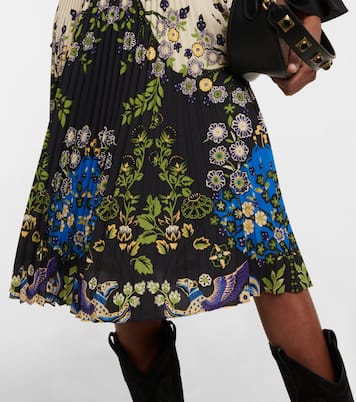 Falda midi plisada estampada | Etro