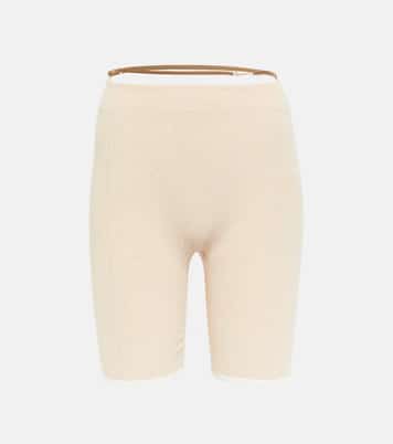 x Jacquemus shorts ciclistas de tiro alto | Nike