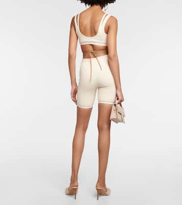 x Jacquemus shorts ciclistas de tiro alto | Nike