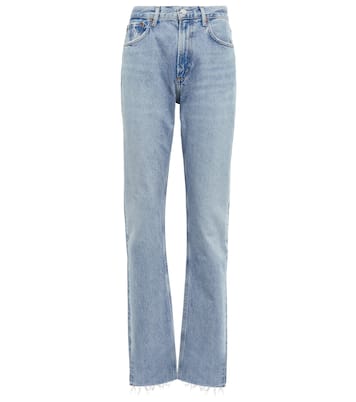 Cherie high-rise straight jeans | Agolde