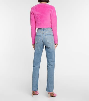 Cherie high-rise straight jeans | Agolde