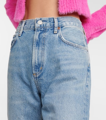 Cherie high-rise straight jeans | Agolde