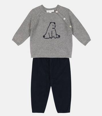 Cotton-blend sweater and pants set | Tartine et Chocolat