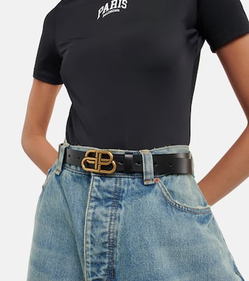 Cinturón de piel fino | Balenciaga