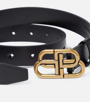 Cinturón de piel fino | Balenciaga