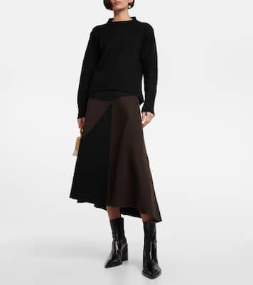 Pullover in misto cashmere | Jil Sander