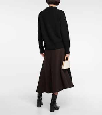 Pullover in misto cashmere | Jil Sander