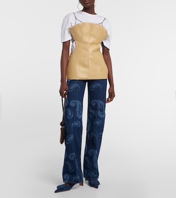 Top a corsetto con scollo bardot | Jacquemus