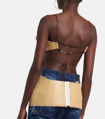 Top a corsetto con scollo bardot | Jacquemus
