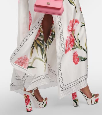 Keira floral platform sandals | Dolce&Gabbana
