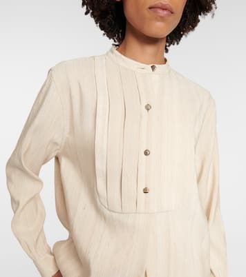 Camicia in seta a righe | Loro Piana