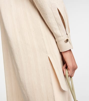 Camicia in seta a righe | Loro Piana