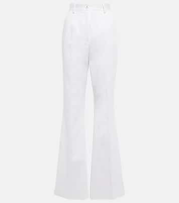 Pantaloni flared a vita alta | Dolce&Gabbana