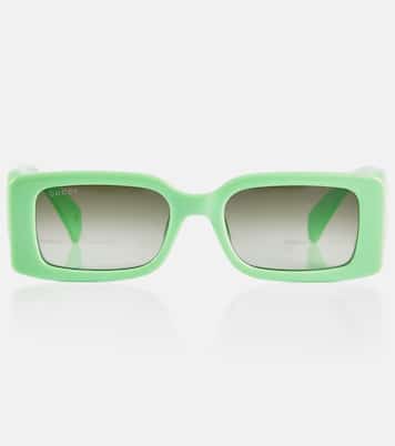 Gafas de sol rectangulares con GG | Gucci
