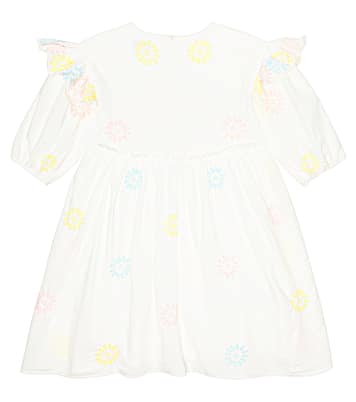 Embroidered cotton dress | Stella McCartney Kids