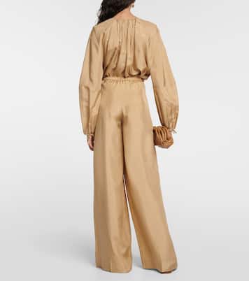 Pantalon Thoresby en soie | Joseph