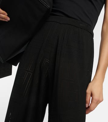 Hose Monogram aus Strick | Toteme