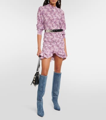 Botas altas Lakita en denim | Isabel Marant
