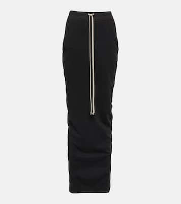 DRKSHDW Pull On Pillar maxi skirt | Rick Owens