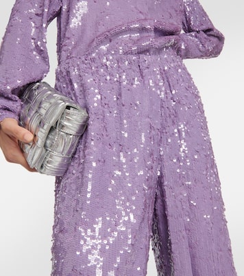 Sequined straight pants | Dries Van Noten