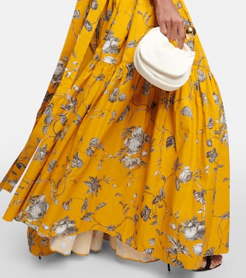 Floral cotton maxi dress | Erdem