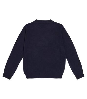  Embroidered virgin wool sweater | Il Gufo