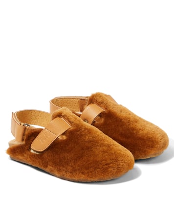 Mules slingback Lucio in shearling | PèPè