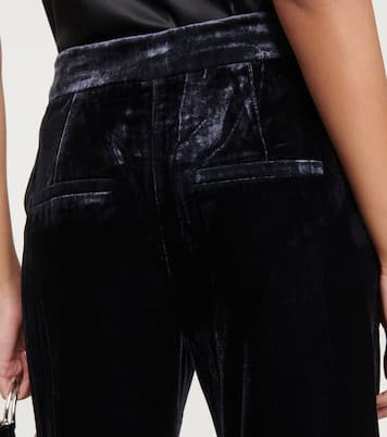 Pantaloni Lebonea in velluto a gamba larga | Veronica Beard