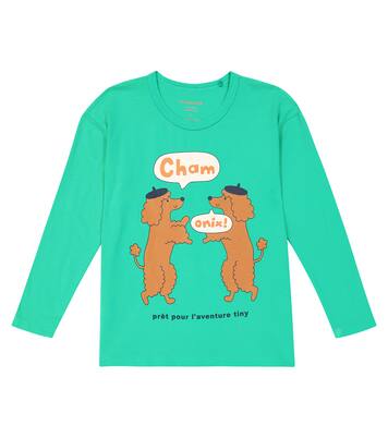 T-shirt Chamonix Poodles in misto cotone | Tinycottons