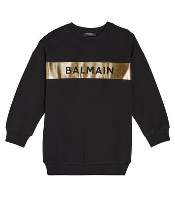 Sudadera de algodón con logo | Balmain Kids