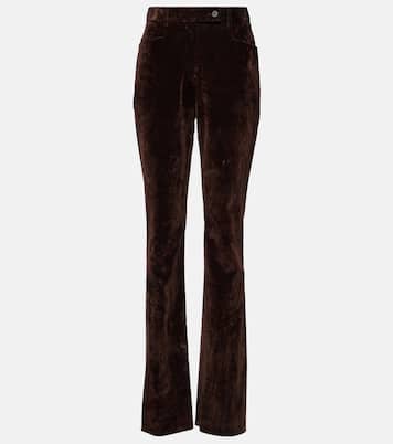 Pantaloni regular in misto cotone | Ferragamo