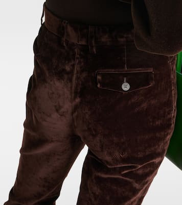 Pantaloni regular in misto cotone | Ferragamo