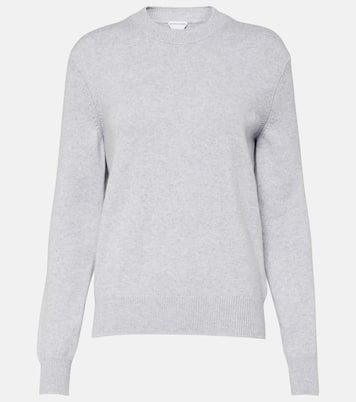 Pullover aus Kaschmir mit Leder | Bottega Veneta