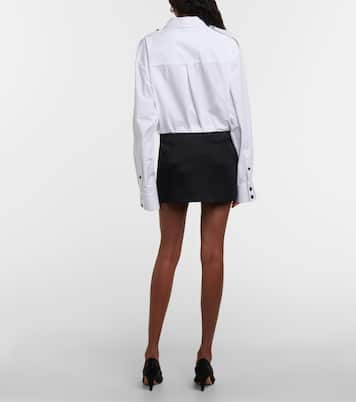 Minigonna Jett in crêpe | Khaite