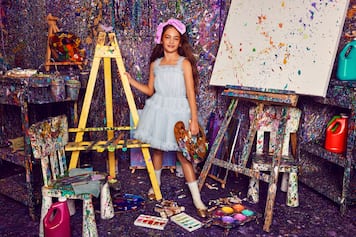 Verziertes Kleid Easel aus Tüll | Tutu Du Monde
